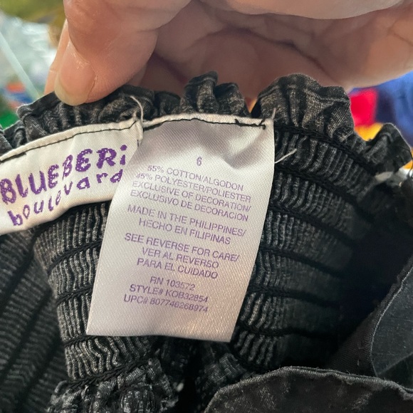 Blueberi Boulevard Little Girls👧🏻Sleeveless Fit + Flare Dress👗Sz 6 - Picture 4 of 5